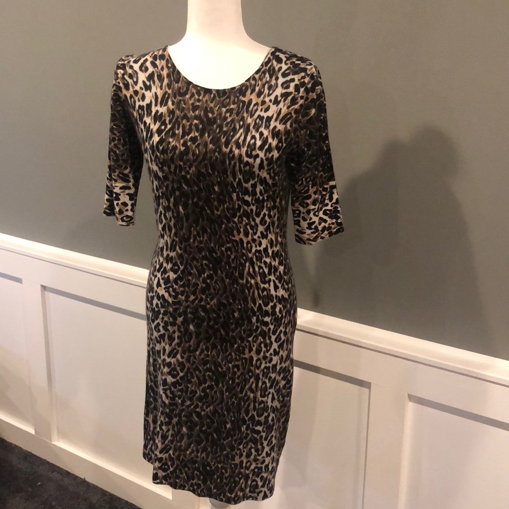 Stunning Minnie Rose Leopard Print Dress